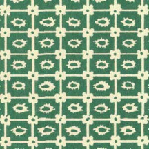 Green Geometric Print Italian Paper ~ Carta Varese Italy